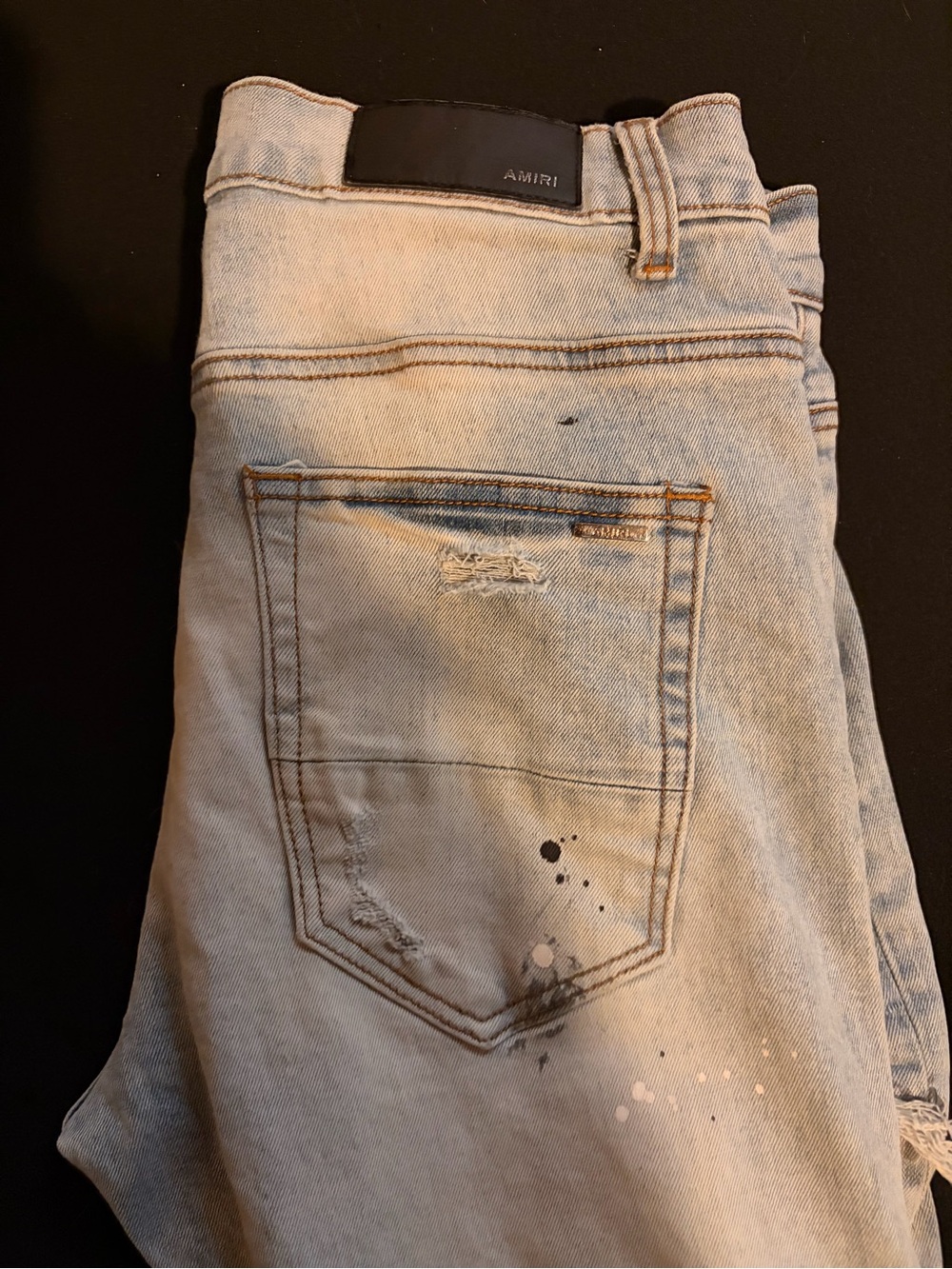 Amiri Distressed Men’s Jeans - Picture 2 of 4